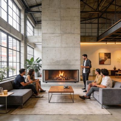 Malla para Chimenea a Leña Loft Grande