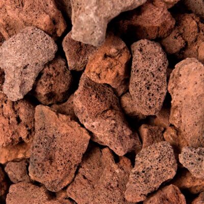 Piedras Volcánicas Terracota (Bolsa x 7 lb)