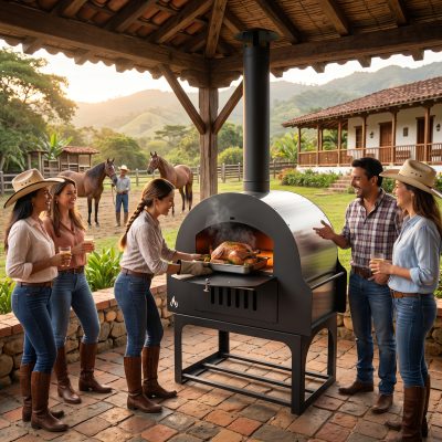 Horno a Leña Acero