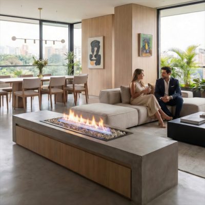 Chimeneas a Gas Loft Vent Free