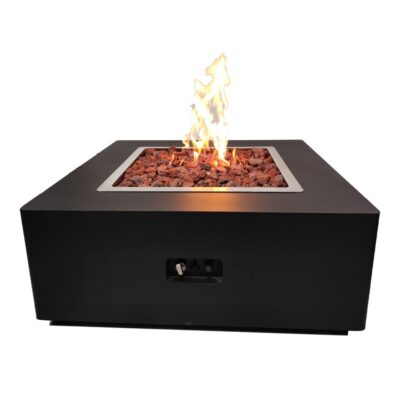 Chimenea de exterior Cuadrada Manual