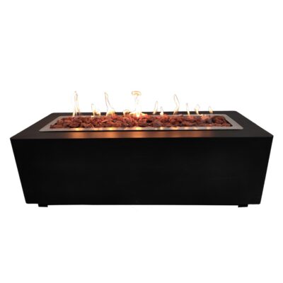 Chimenea de exterior Rectangular Manual