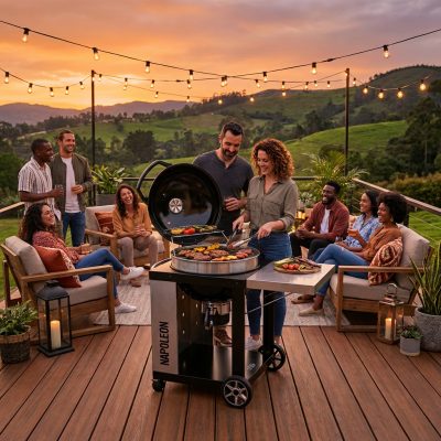PARRILLA BARBACOA DE CARBÓN DE 22" PROCART