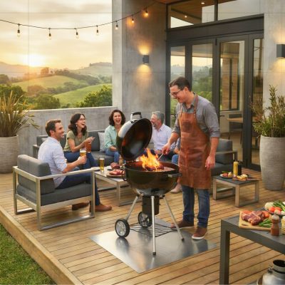 PARRILLA BARBACOA DE CARBÓN DE 18"