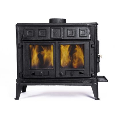 Chimenea a Leña en Hierro Fundido Rectangular