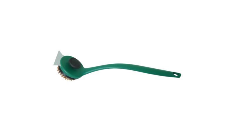 SpeediClean™ Palmyra Bristle Long-Handle Grid Scrubber BGE