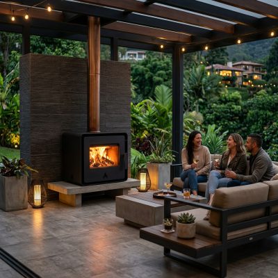 Chimenea a Leña Cubo