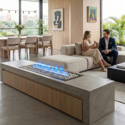 Chimeneas a Gas Loft Vent Free