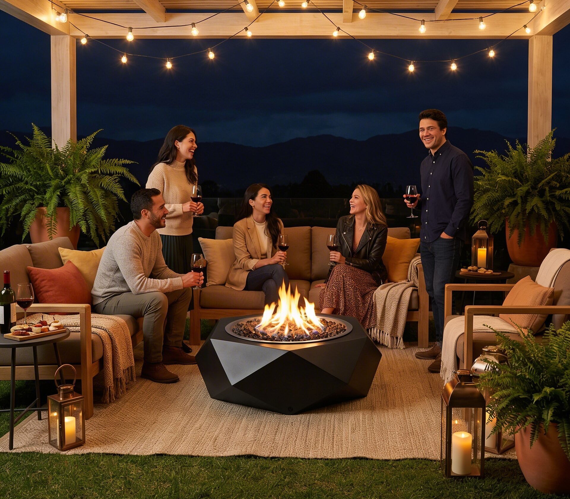 Firepit Leña