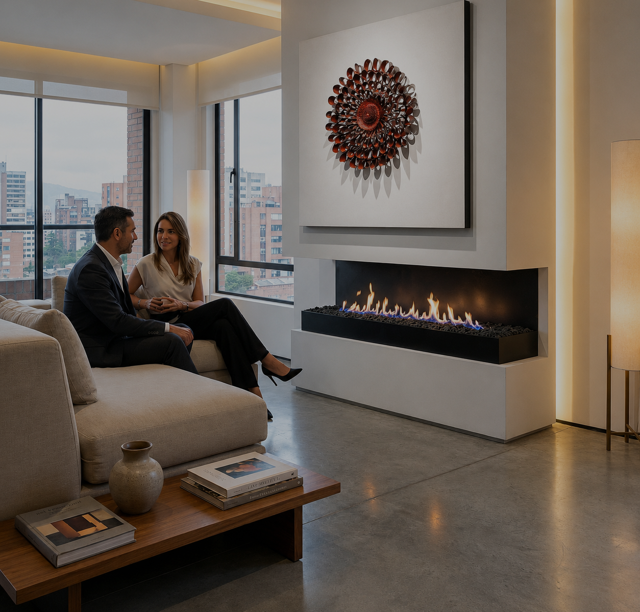 Chimeneas a gas