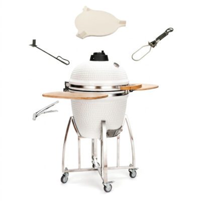 Combo Asador Kamado Portátil 23"